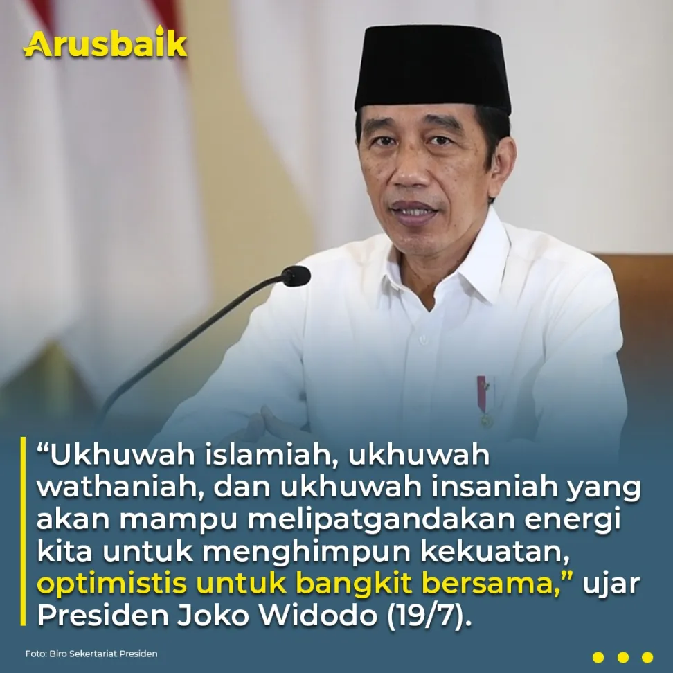 Presiden : Iduladha, Momentum Kuatkan Solidaritas & Semangat Persaudaraan
