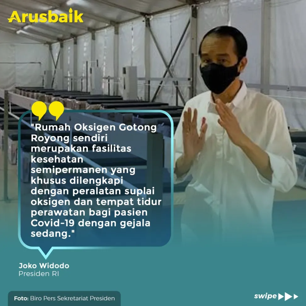 Rumah Oksigen Gotong Royong solusi cepat tangani pandemi