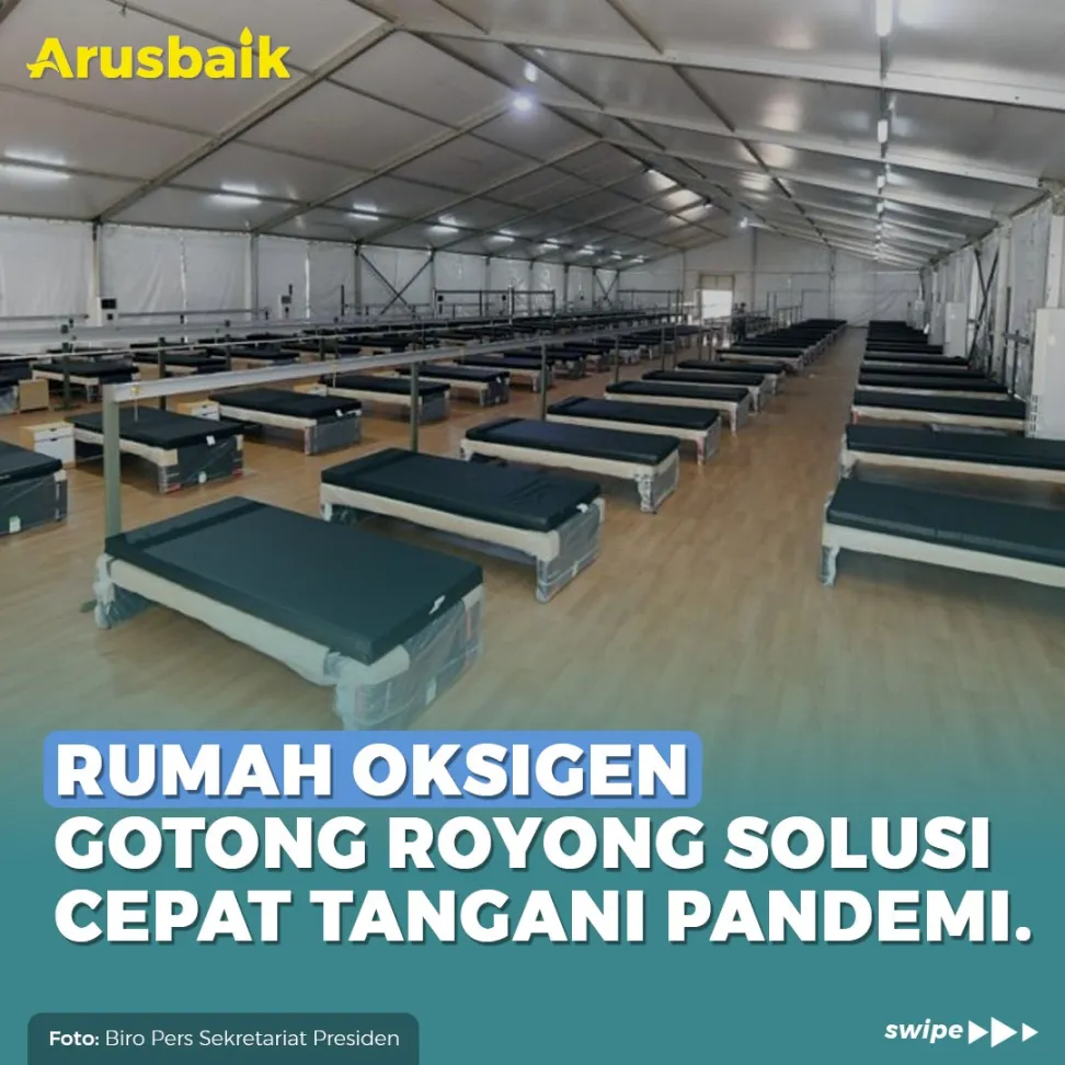 Rumah Oksigen Gotong Royong solusi cepat tangani pandemi