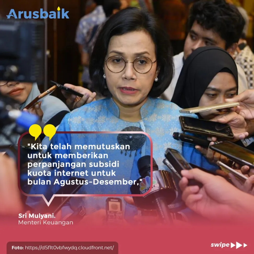 Hore! Bantuan Kuota Internet Gratis Cair Mulai Agustus 2021