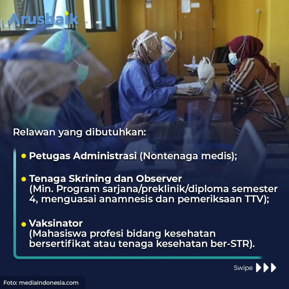 Jadi Relawan Vaksin Covid Nasional, Yuk!
