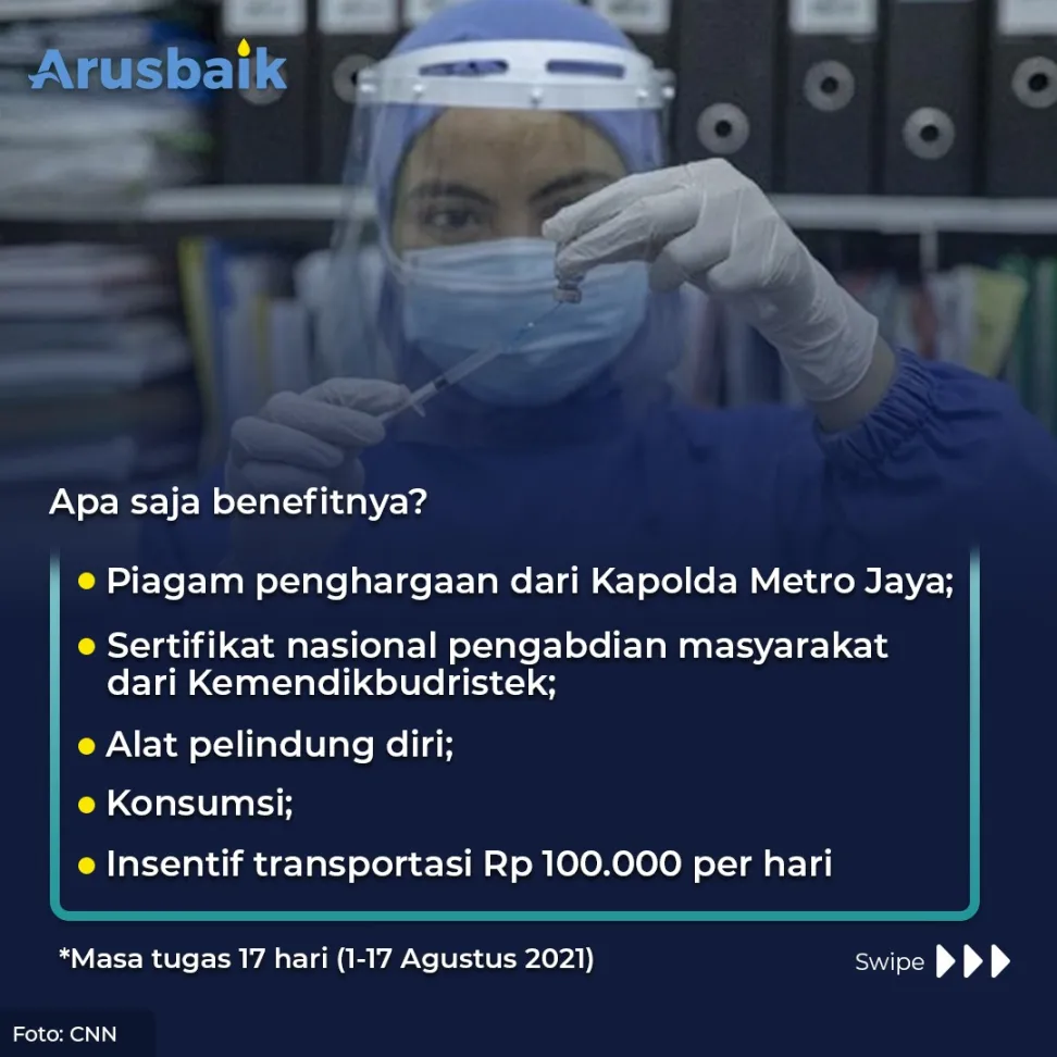 Jadi Relawan Vaksin Covid Nasional, Yuk!
