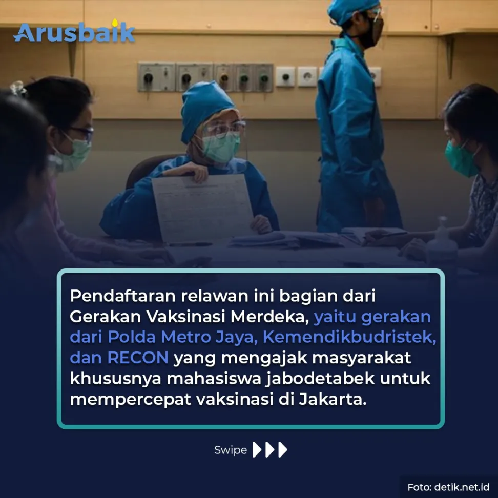 Jadi Relawan Vaksin Covid Nasional, Yuk!