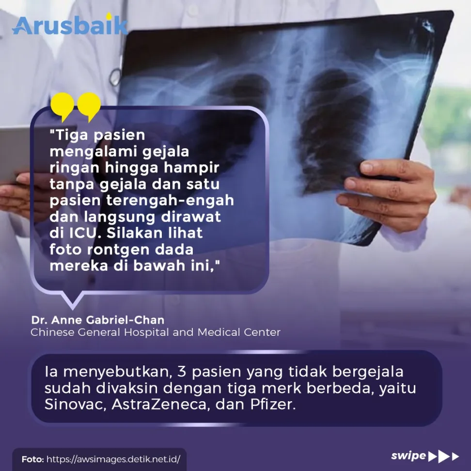 Vaksin Covid-19 Ampuh Cegah Pneumonia, Ini Buktinya