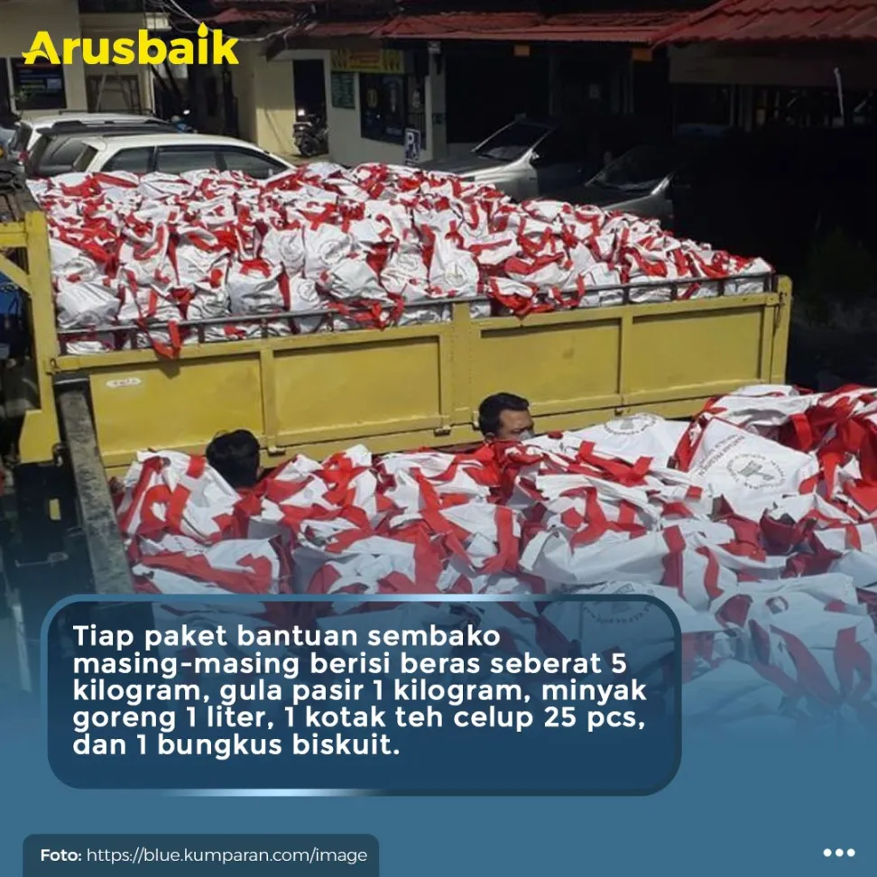 Presiden Sigap, Kirim 5 Ribu Paket Bansos Sembako Ke Sorong