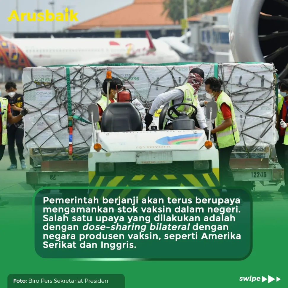 Stok Vaksin Bertambah, Harapan Keluar Dari Pandemi Di Depan Mata