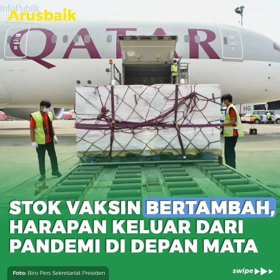 Stok Vaksin Bertambah, Harapan Keluar Dari Pandemi Di Depan Mata