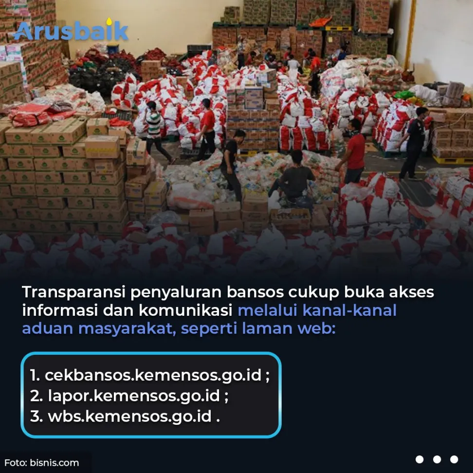 Kemensos : Tindak Tegas Penyalahgunaan Bansos!