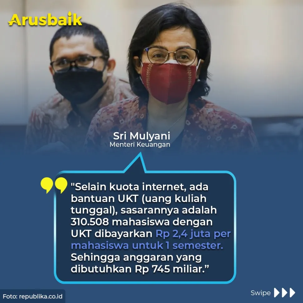 Mantap! Pemerintah Beri Bantuan UKT 2,4 Juta Per Mahasiswa