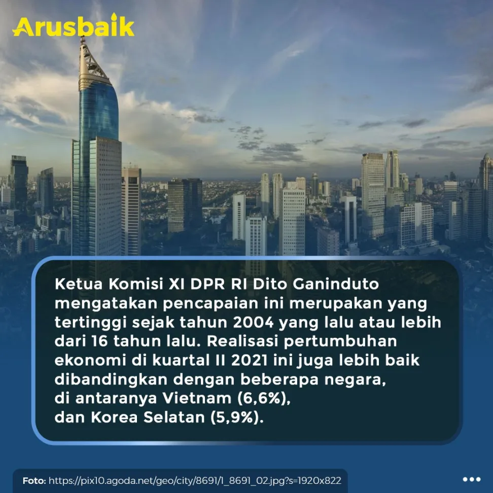 Pertumbuhan Ekonomi Kuartal 2, Tertinggi Sejak Tahun 2004
