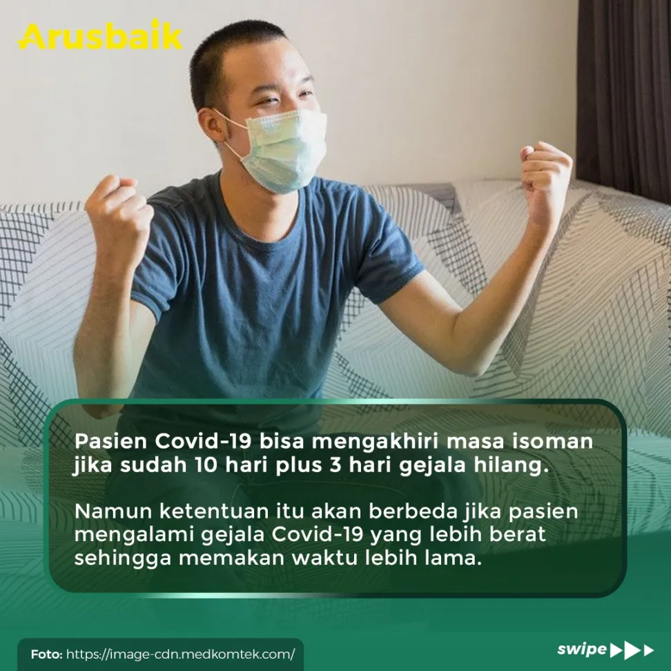 Begini Syarat Pasien Covid-19 Dinyatakan Selesai Isoman