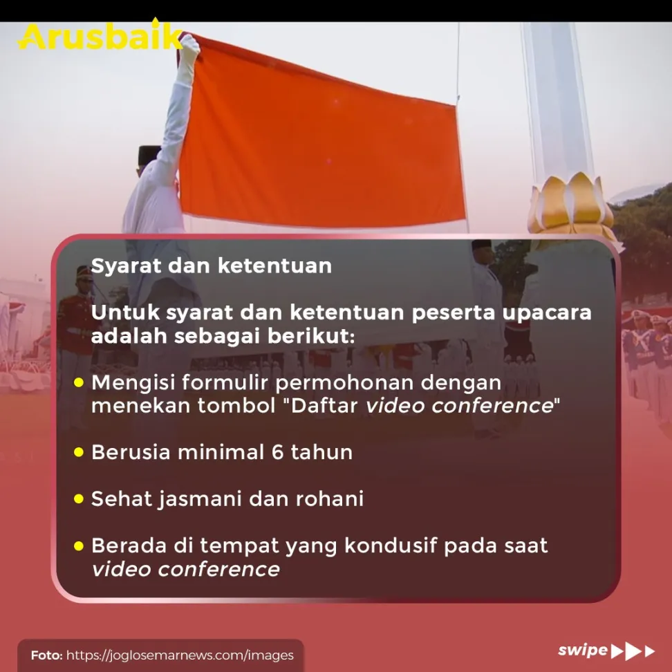 Ini Cara Daftar Upacara 17An Virtual Di Istana