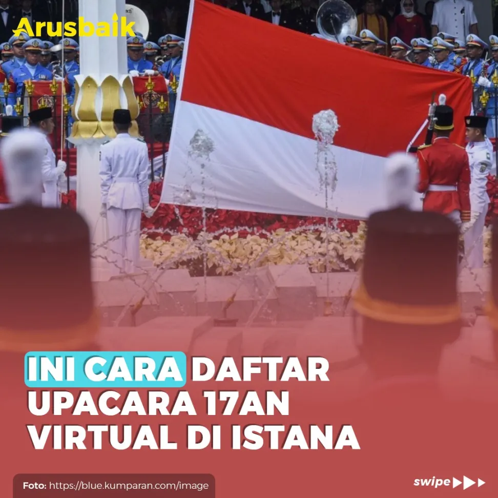 Ini Cara Daftar Upacara 17An Virtual Di Istana