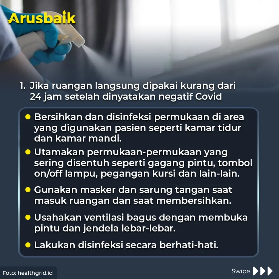 Tips Membersihkan Rumah Setelah Selesai Isoman