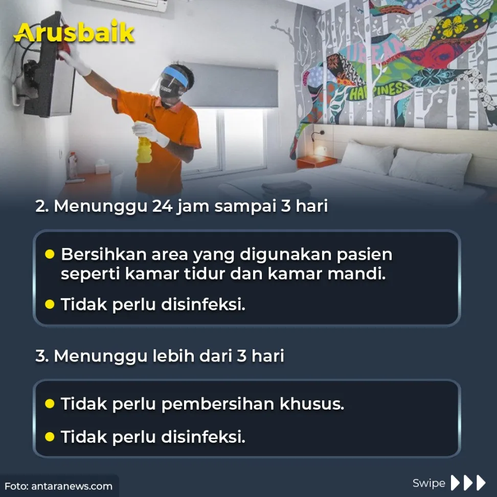 Tips Membersihkan Rumah Setelah Selesai Isoman