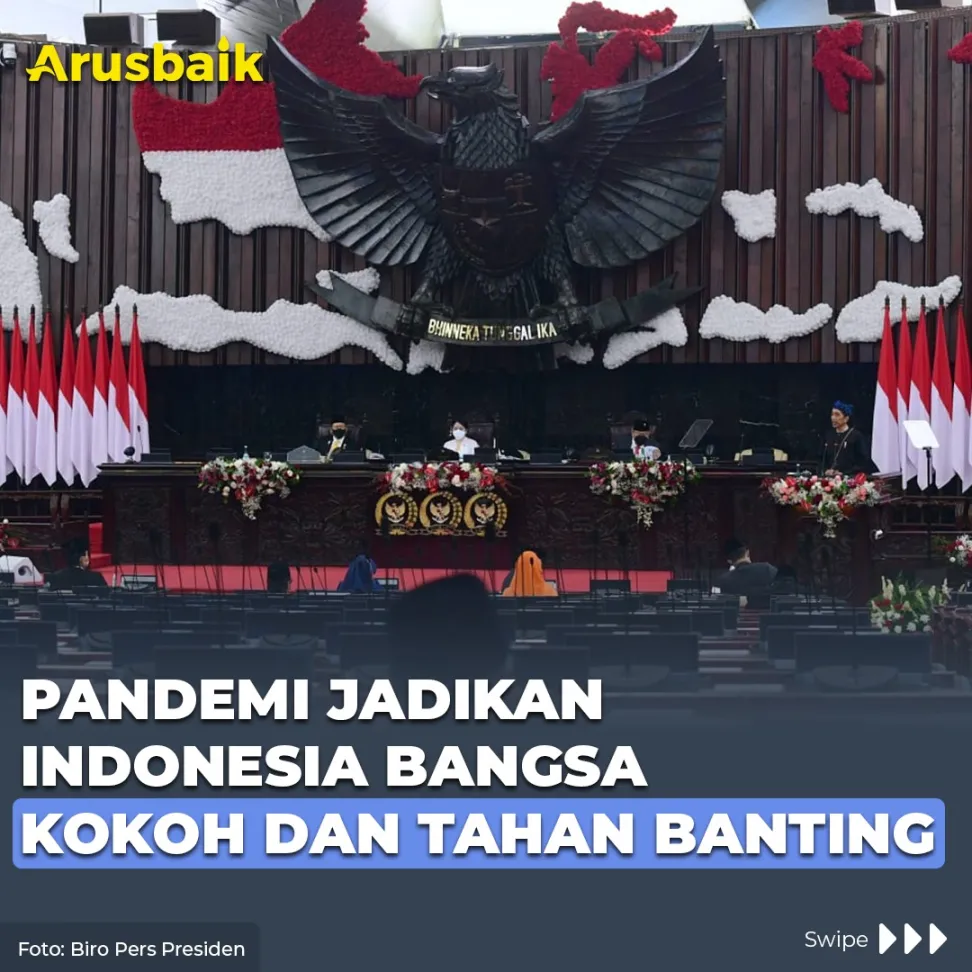 Pandemi Jadikan Indonesia Bangsa Kokoh Dan Tahan Banting
