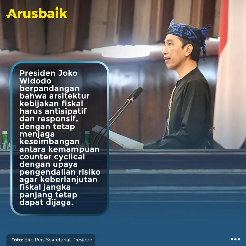 Presiden: Kebijakan Fiskal Harus Antisipatif & Responsif