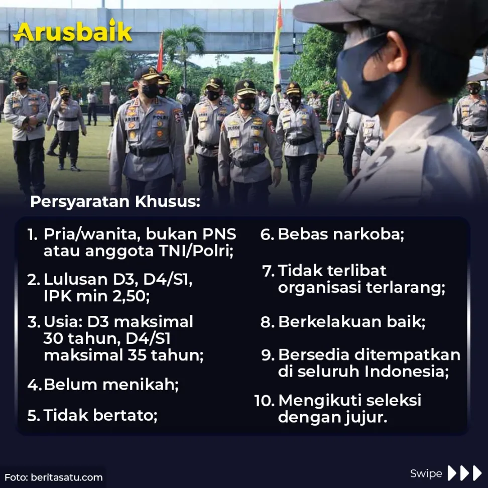 Catat! Ini Syarat Jadi Bintara Perawat Dan Bidan Polri