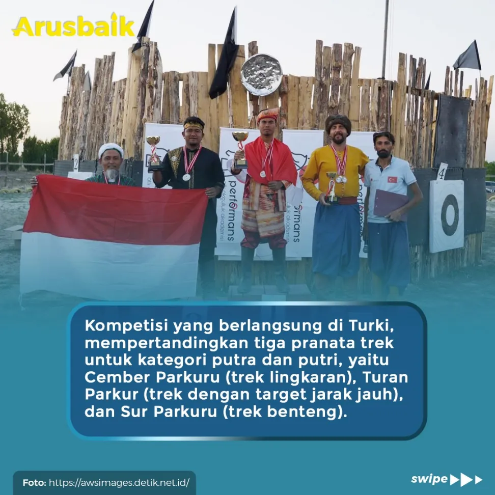 Bangga, Indonesia Juarai Panahan Berkuda Internasional