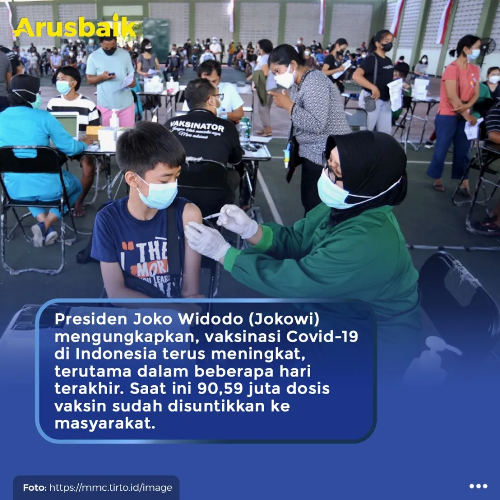 Presiden : 100 Juta Dosis Vaksinasi Harus Selesai Akhir Agustus