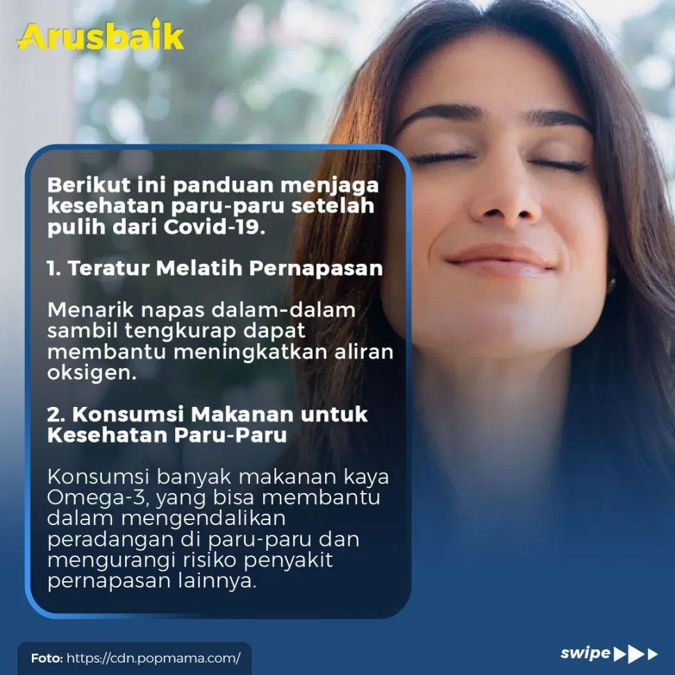 Cara Merawat Kesehatan Paru-Paru Setelah Sembuh Dari Covid-19