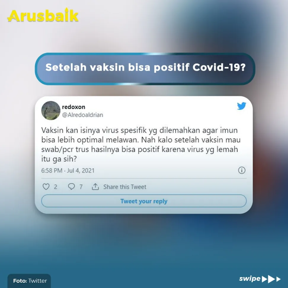 Setelah Vaksin Bisa Positif Covid-19? Ini Penjelasan Ahli