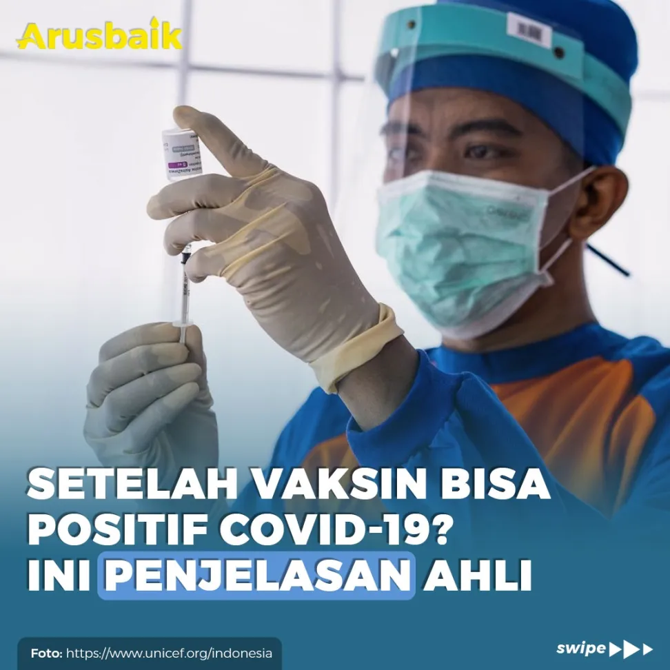 Setelah Vaksin Bisa Positif Covid-19? Ini Penjelasan Ahli