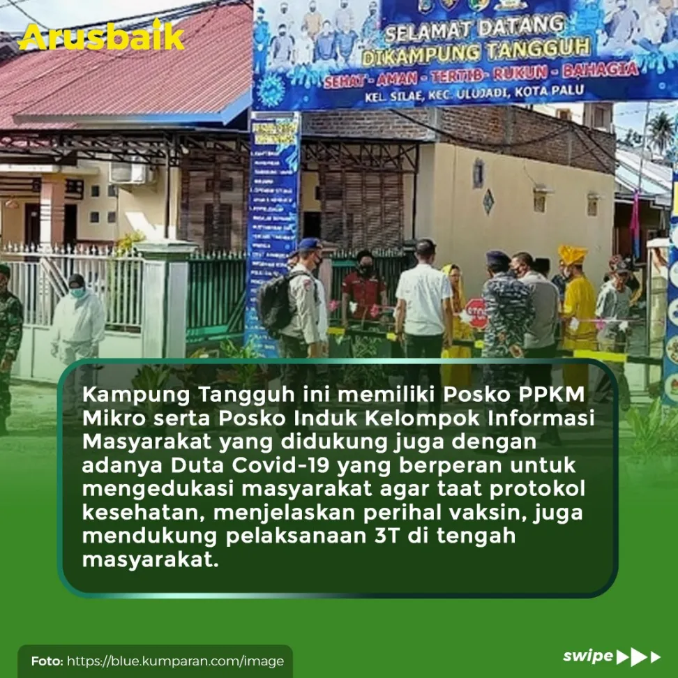 Kampung Tangguh Di Palu Nihilkan Kasus Covid-19? Caranya?