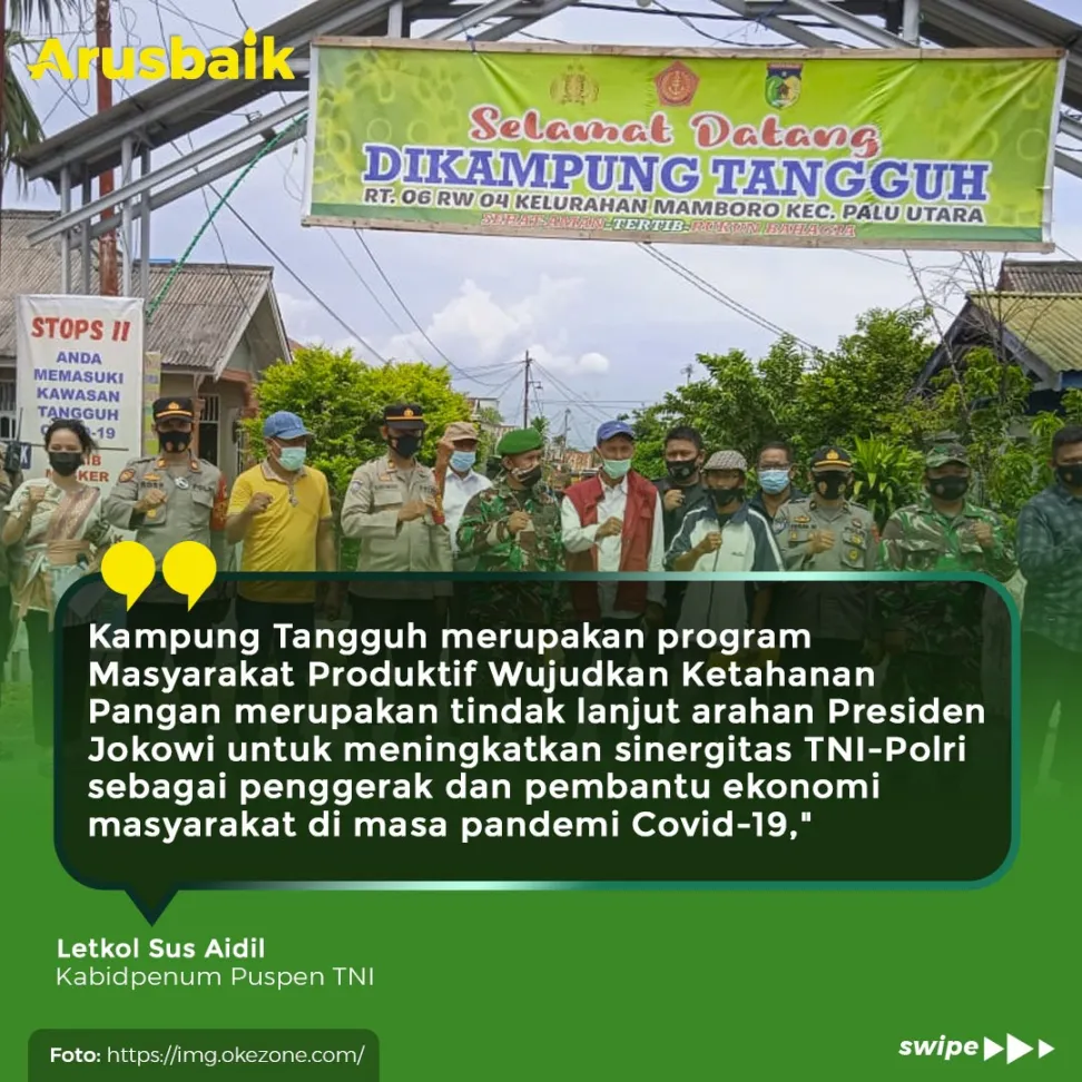 Kampung Tangguh Di Palu Nihilkan Kasus Covid-19? Caranya?