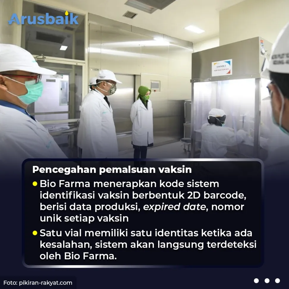 Tenang, Distribusi Vaksin Covid-19 Dipastikan Aman