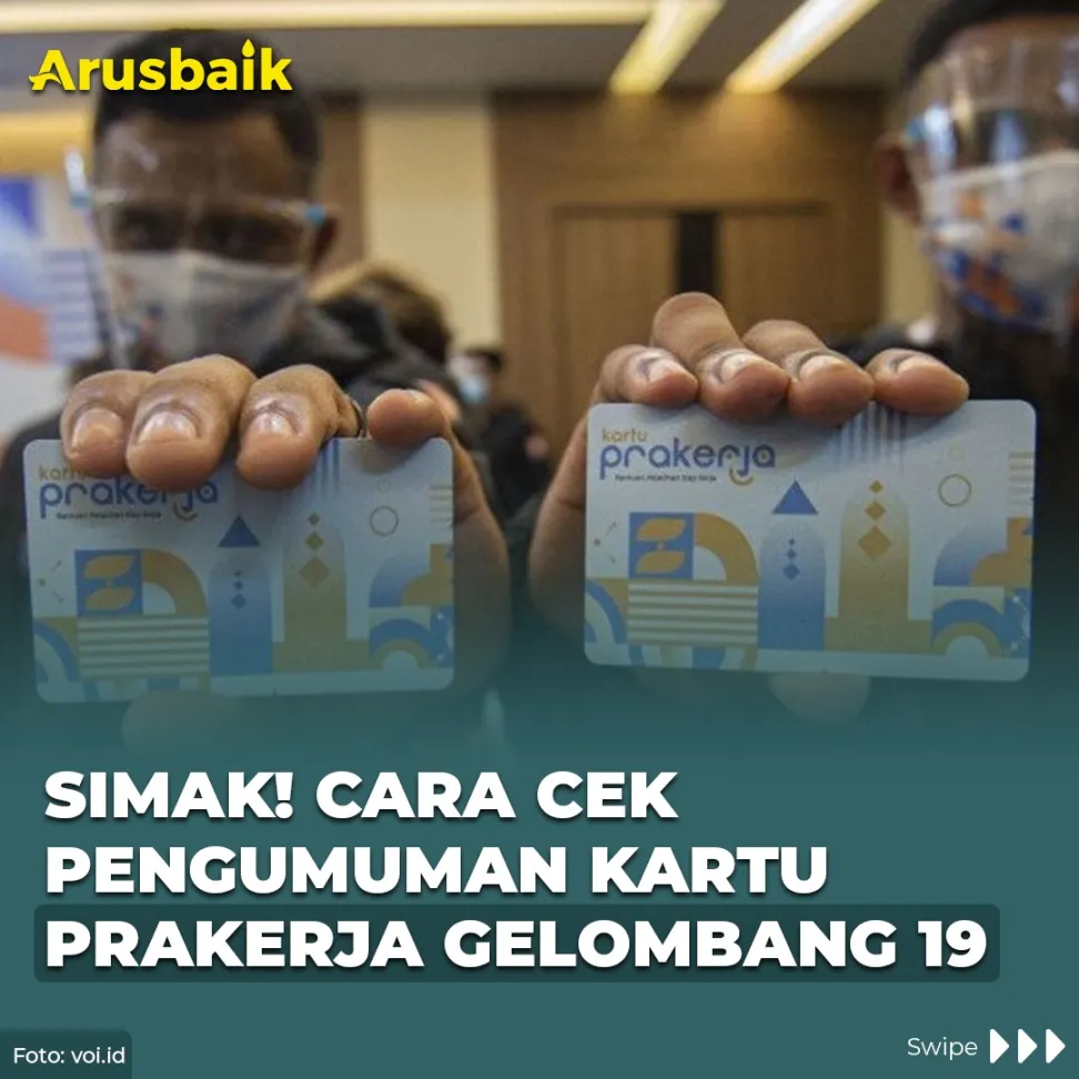 Simak! Cara Cek Pengumuman Kartu Prakerja Gelombang 19