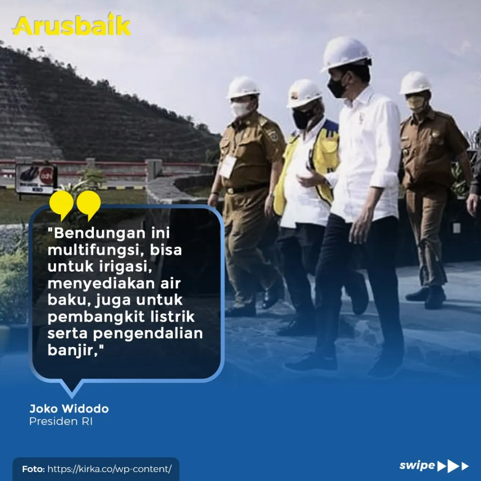 Bendungan Way Sekampung Siap Mengairi 55Ribu H Lahan