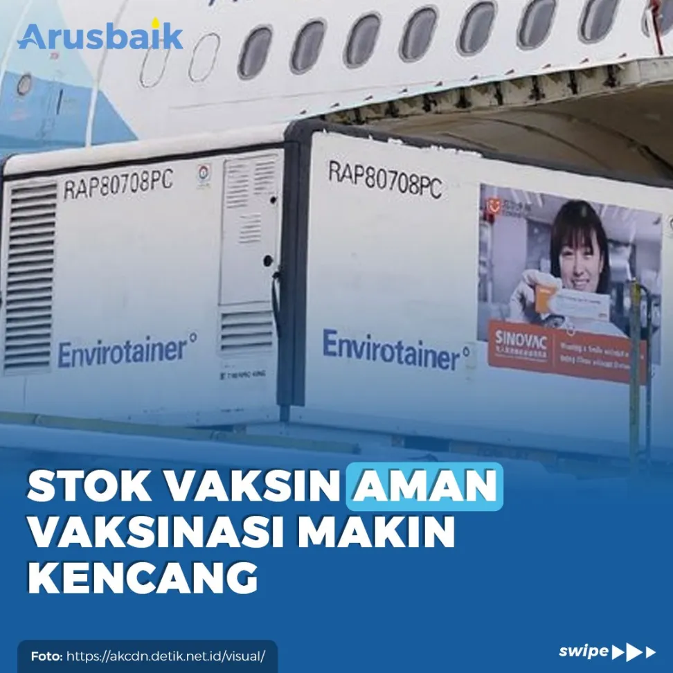 Stok Vaksin Aman Vaksinasi Makin Kencang