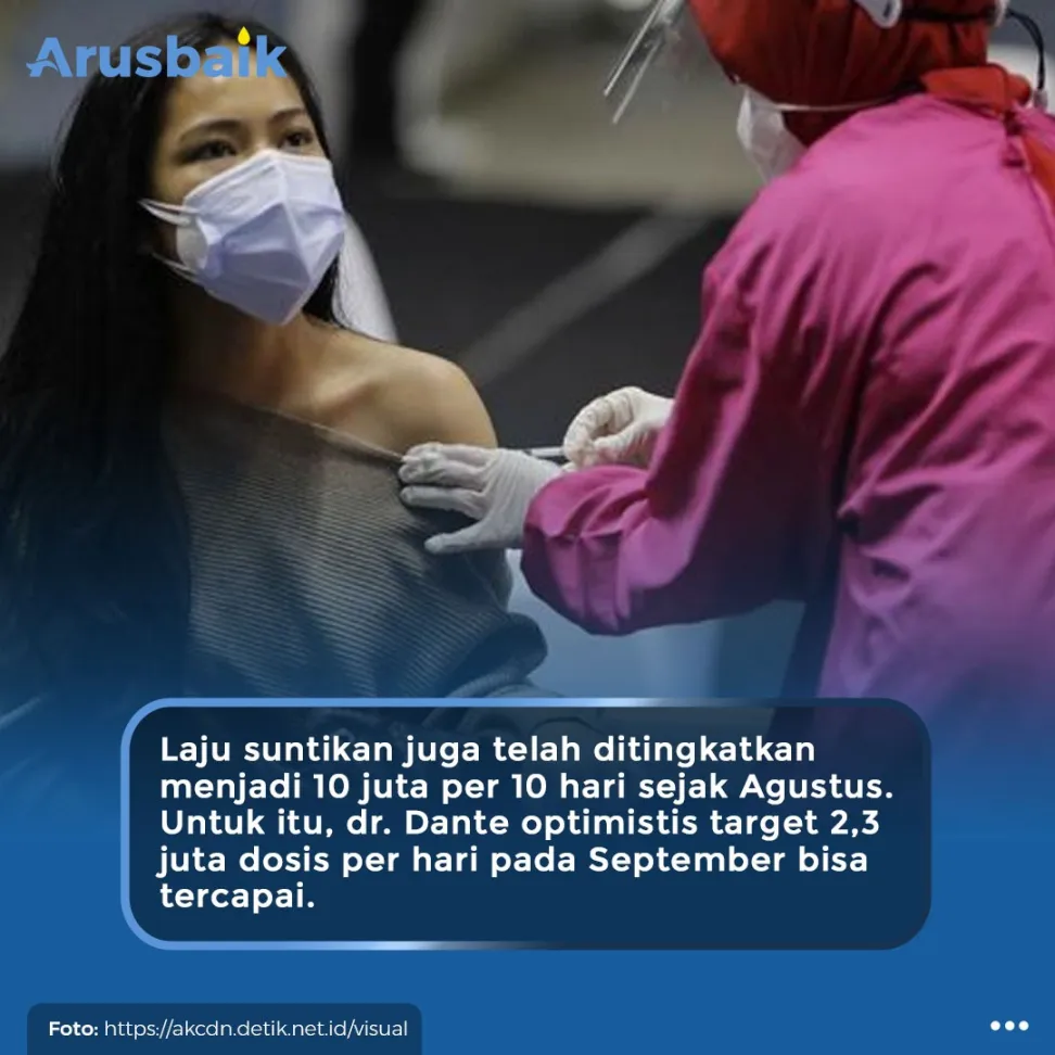 Stok Vaksin Aman Vaksinasi Makin Kencang