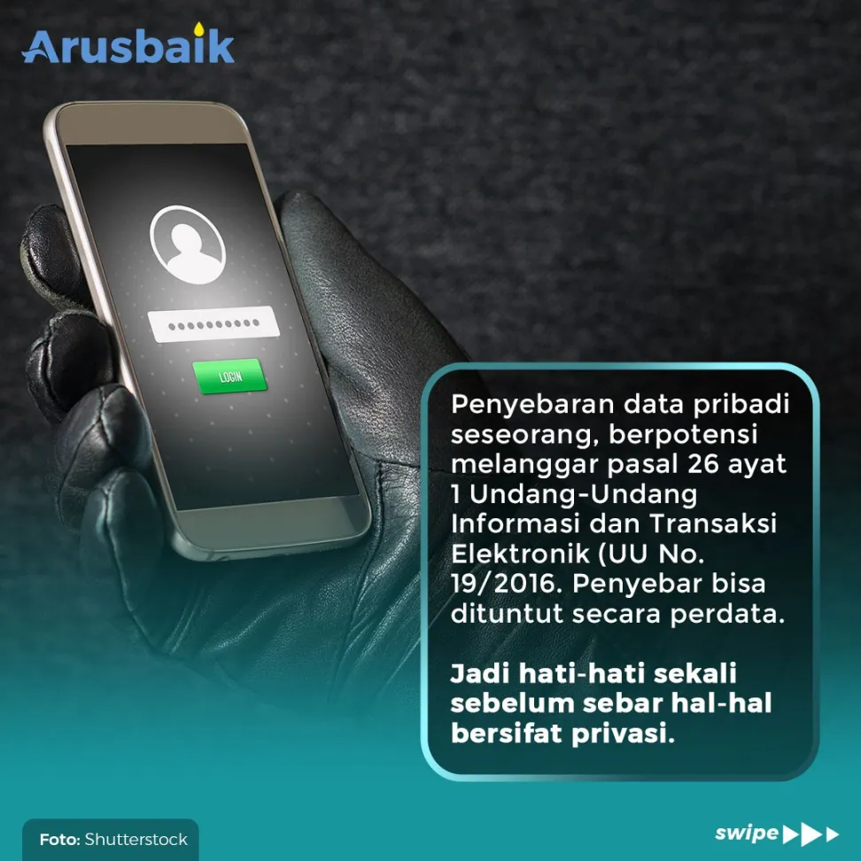 Hargai Privasi, Stop Sebar Data Prbadi