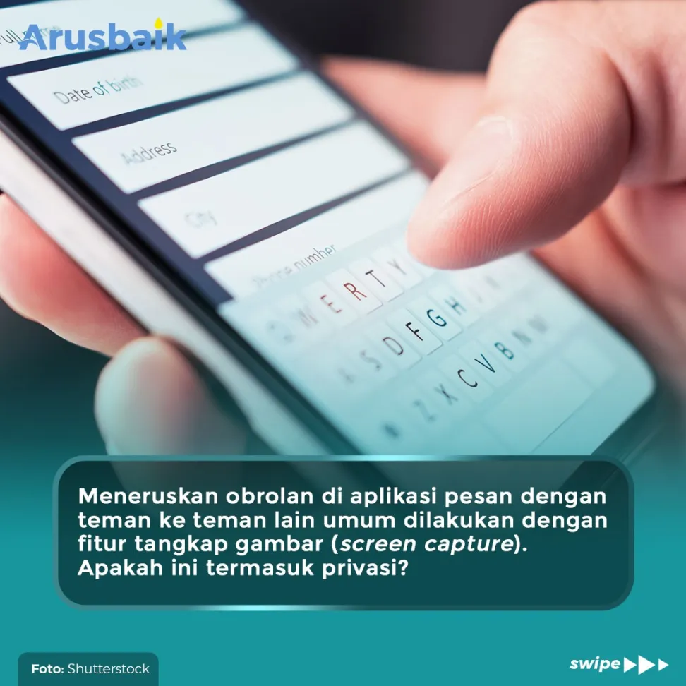 Hargai Privasi, Stop Sebar Data Prbadi