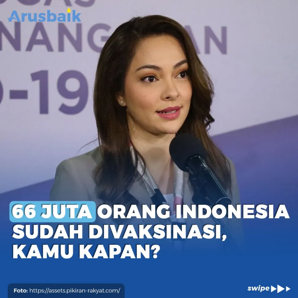 66 Juta Orang Indonesia Sudah Divaksinasi, Kamu Kapan?