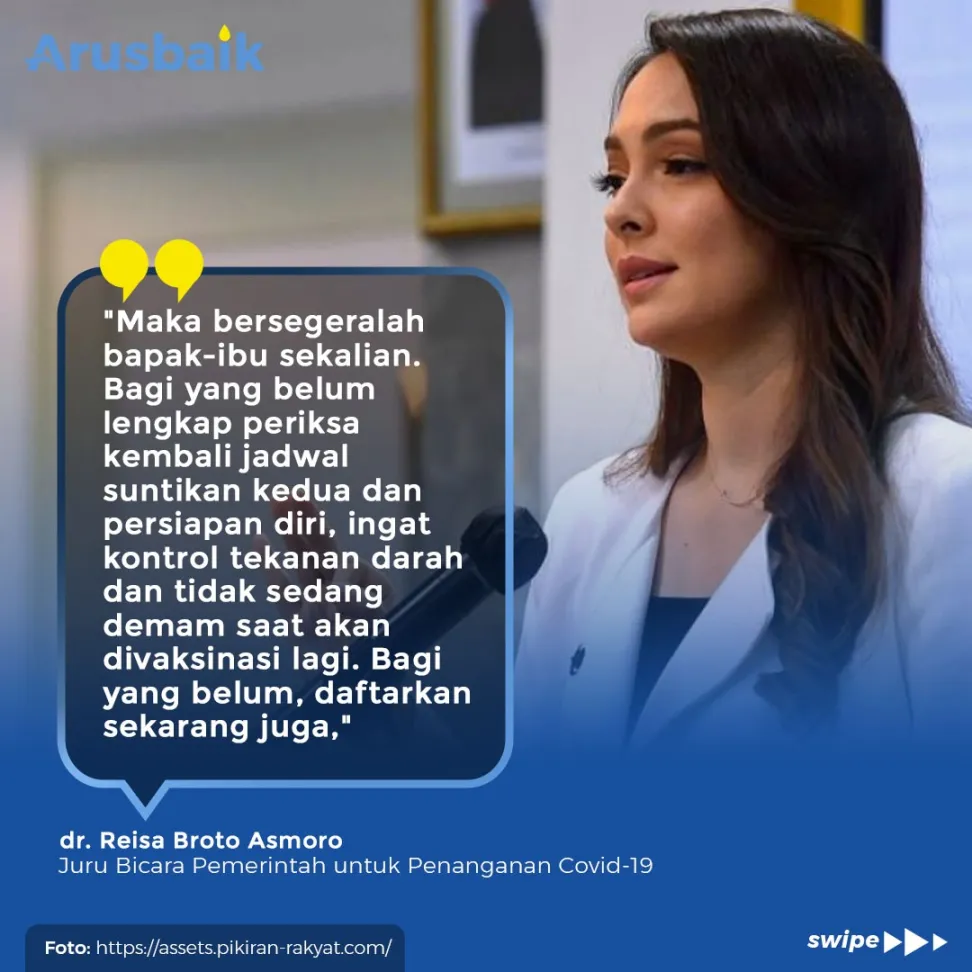 66 Juta Orang Indonesia Sudah Divaksinasi, Kamu Kapan?