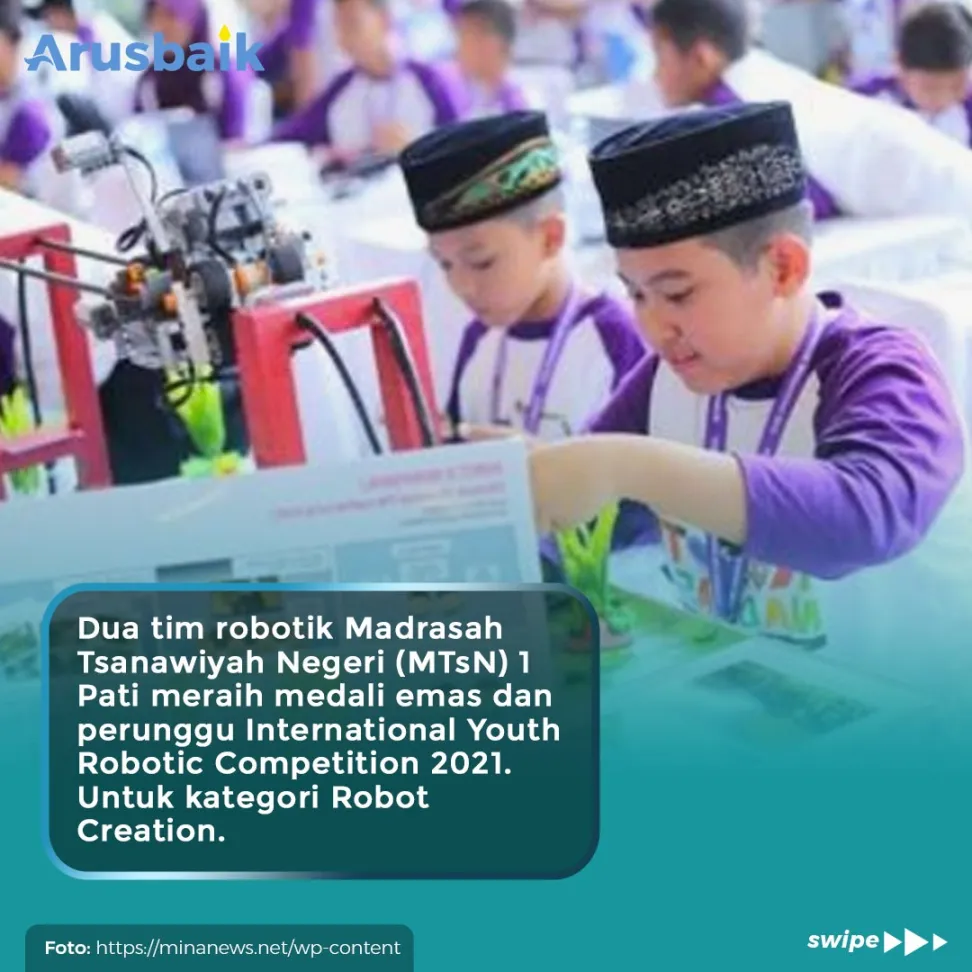 Bangga! Siswa Madrasah Raih Emas Di IYRC 2021
