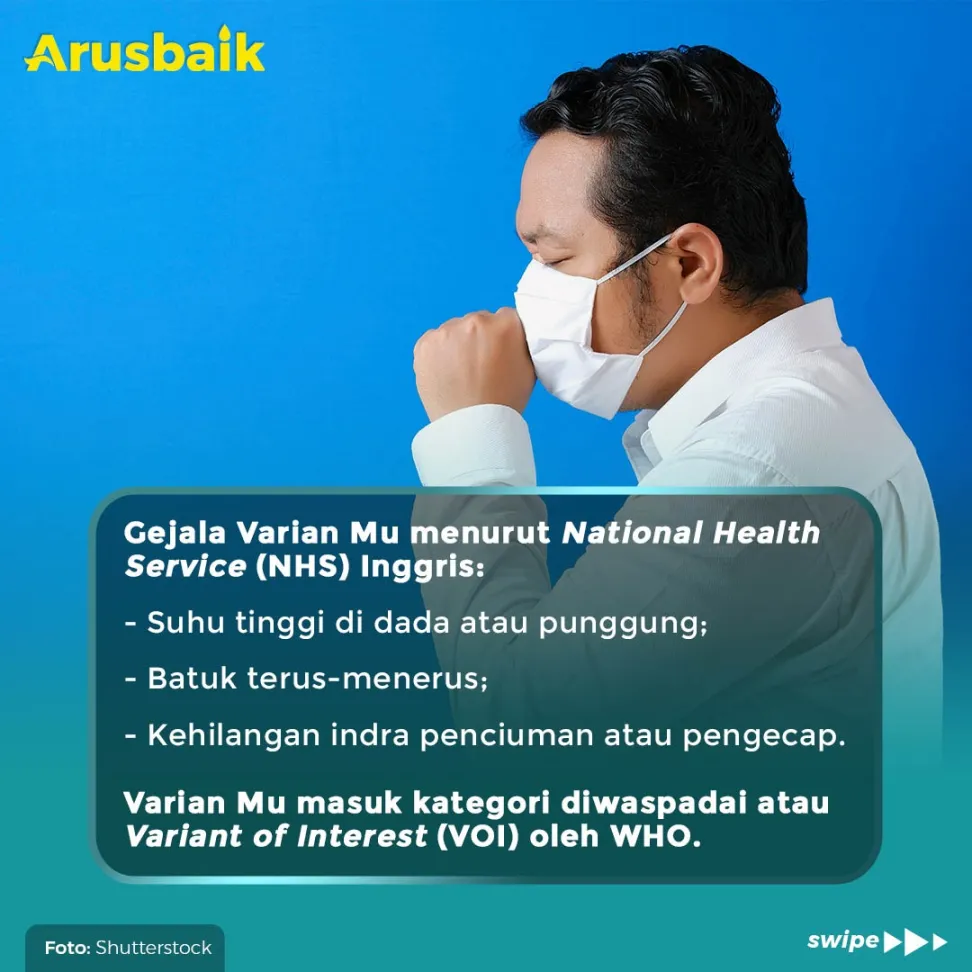 Tak Kenal Maka Tak Kebal, Kenali Varian Mu Dan Gejalanya