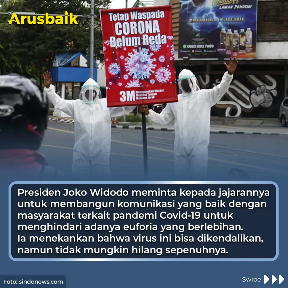 Covid-19 Terkendali, Masyarakat Jangan Euforia Berlebihan