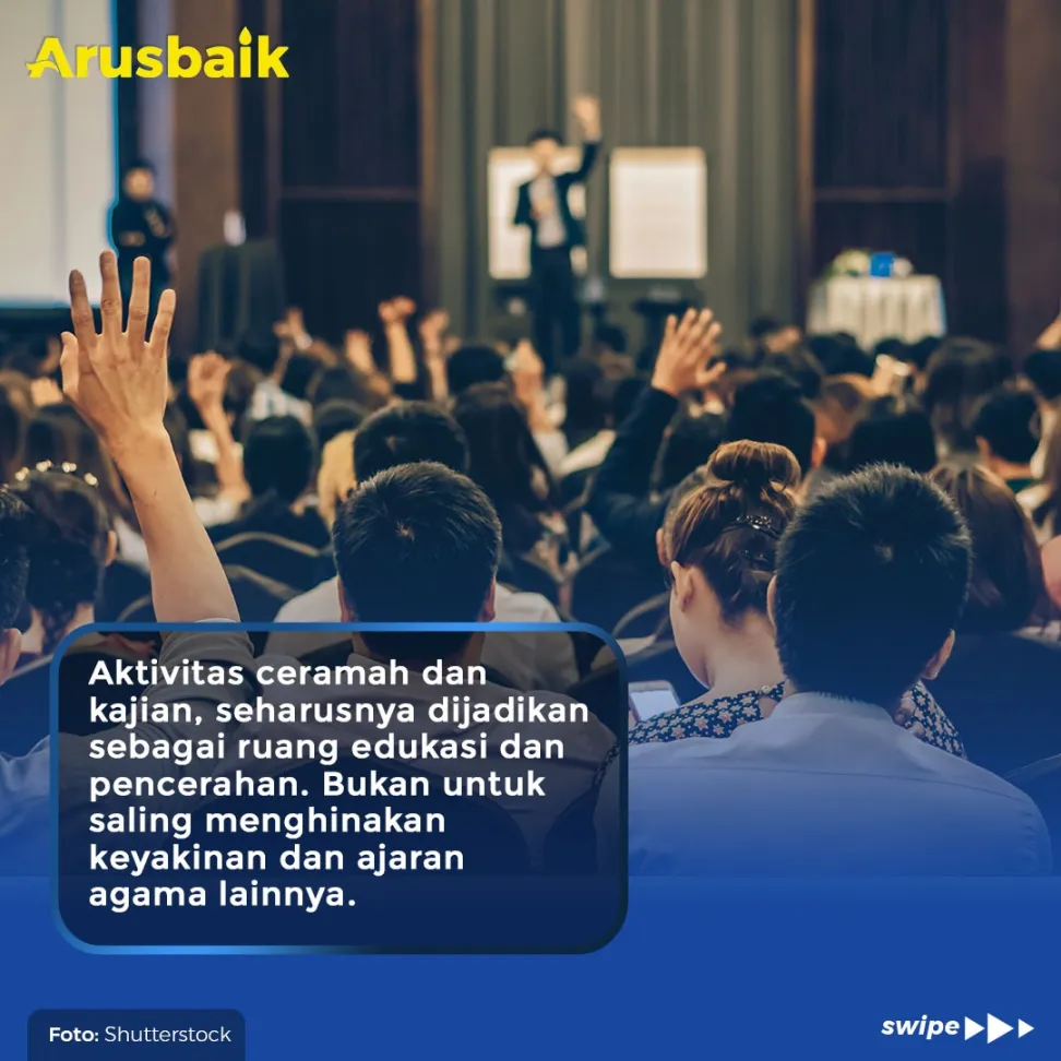Menghina Simbol Agama Bisa Dipidana, Ceramah Harus Menyejukkan