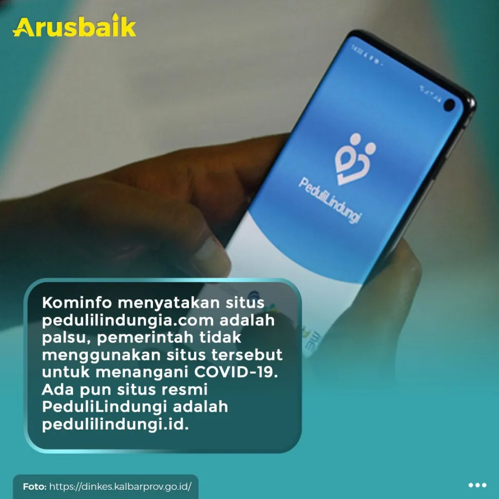 Awas! Aplikasi Pedulilindungi Palsu, Ini Ciri-Cirinya