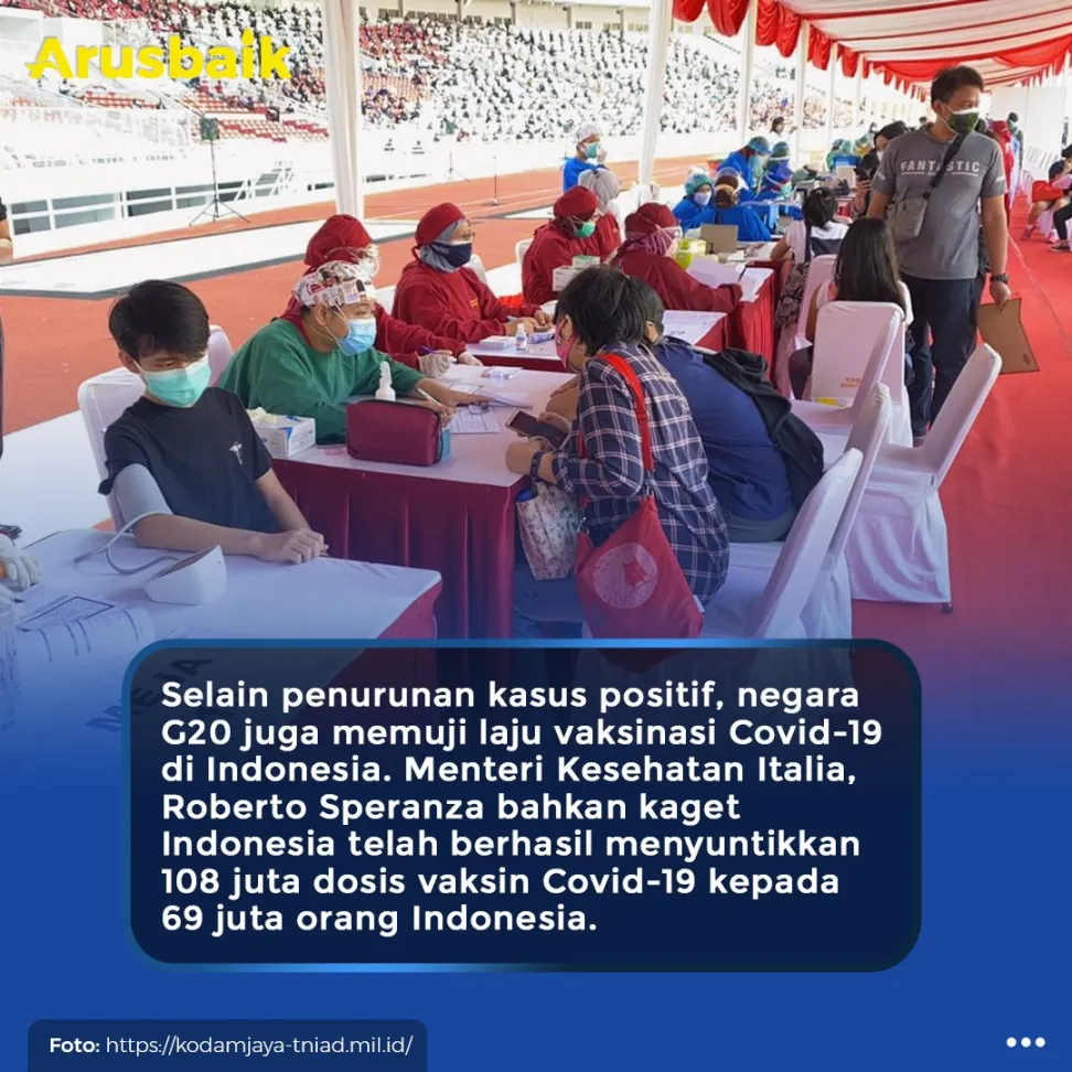 Bangga! Usaha Indonesia Kendalikan Covid-19 Dipuji Negara Lain