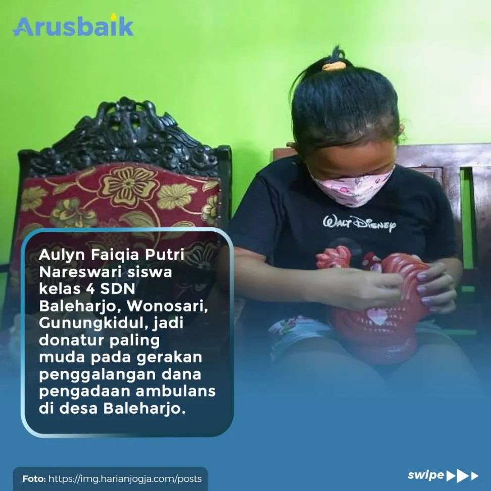 Terharu, Anak 10 Tahun Relakan Celengan Demi Ambulans