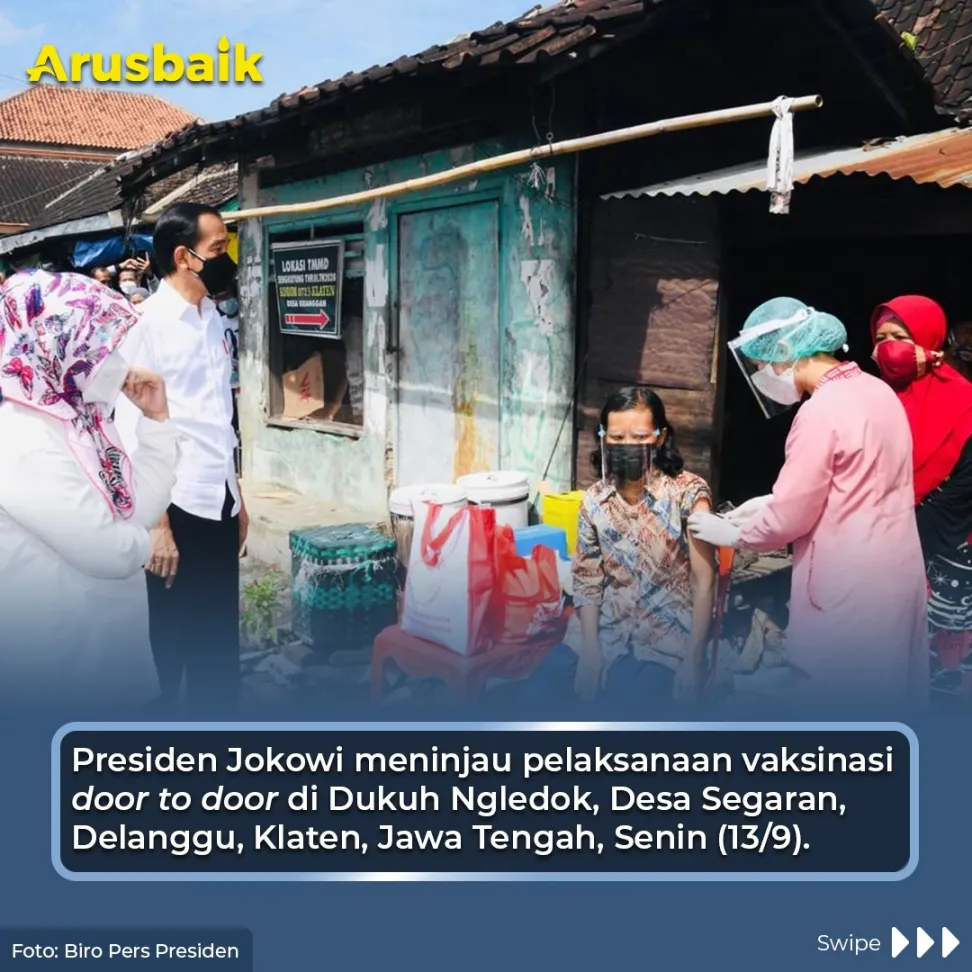 Presiden : Saya Ingin Pastikan Rakyat Mudah Akses Vaksin