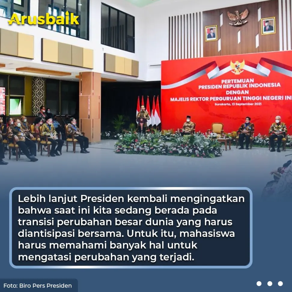 Presiden: Mahasiswa Harus Merdeka