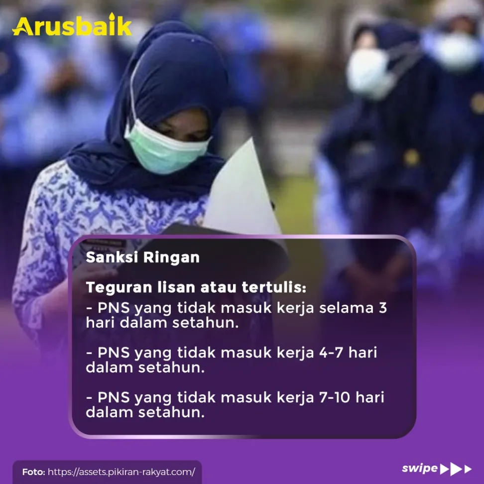Tegas! PNS Bolos Bisa Diberhentikan