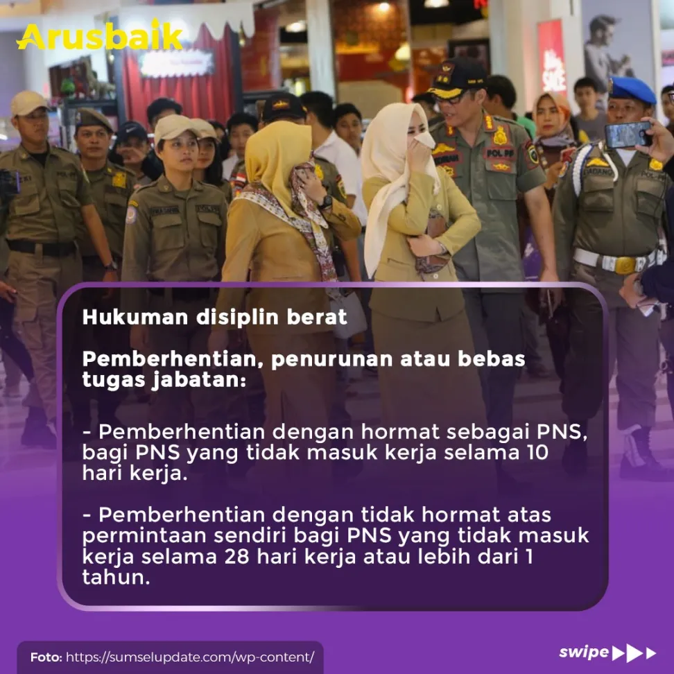 Tegas! PNS Bolos Bisa Diberhentikan