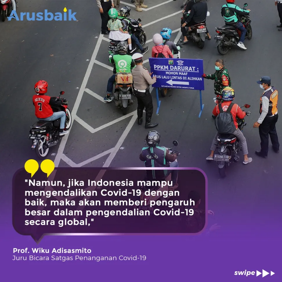 Peran Penting RI Dalam Pengendalian Covid-19 Secara Global